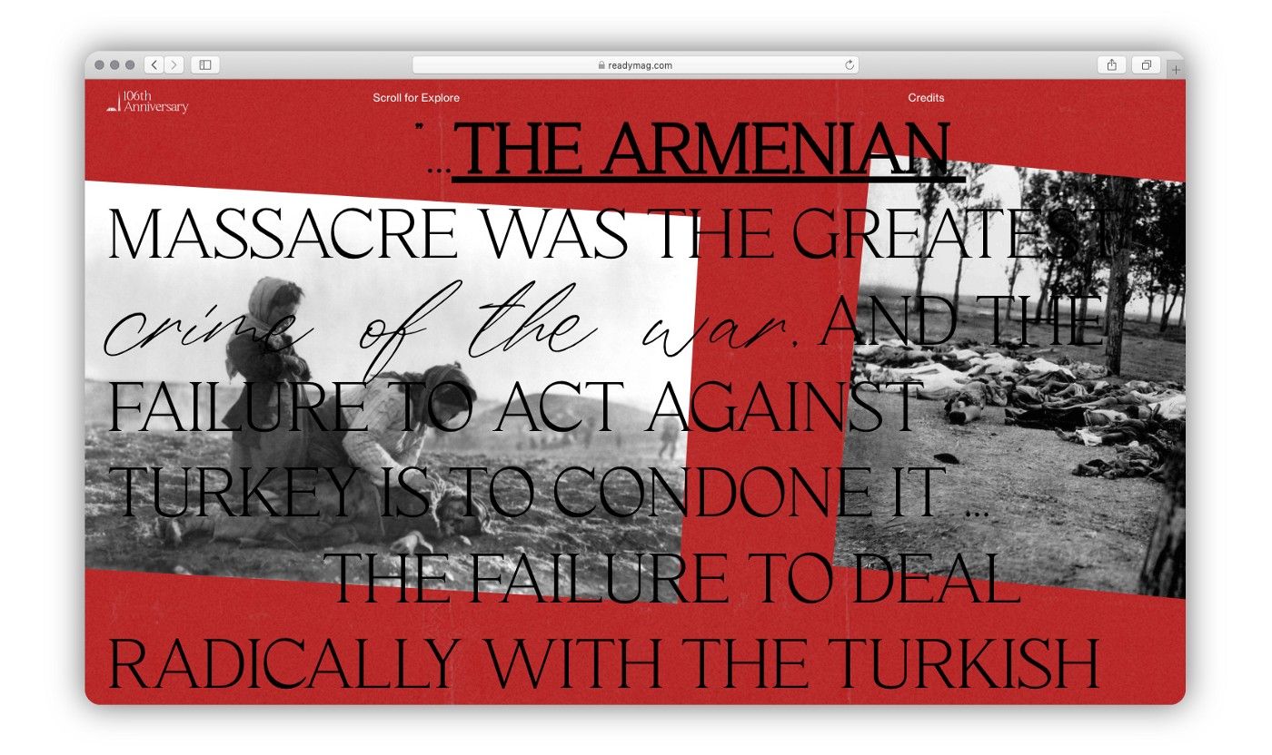 redymag blog_genocidegreatarmenia project design