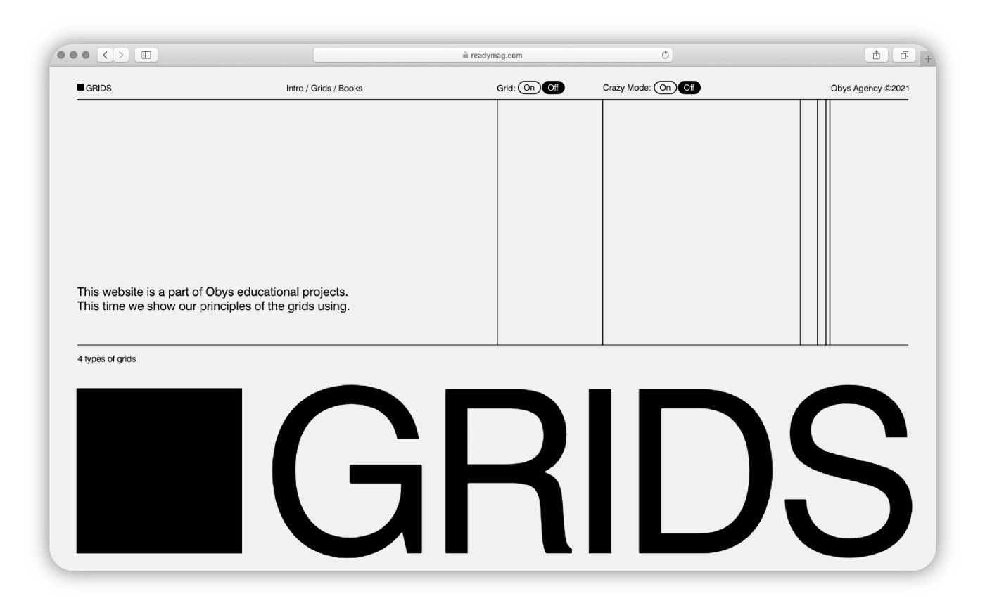 readymag blog_Grids editorial by Obys agency