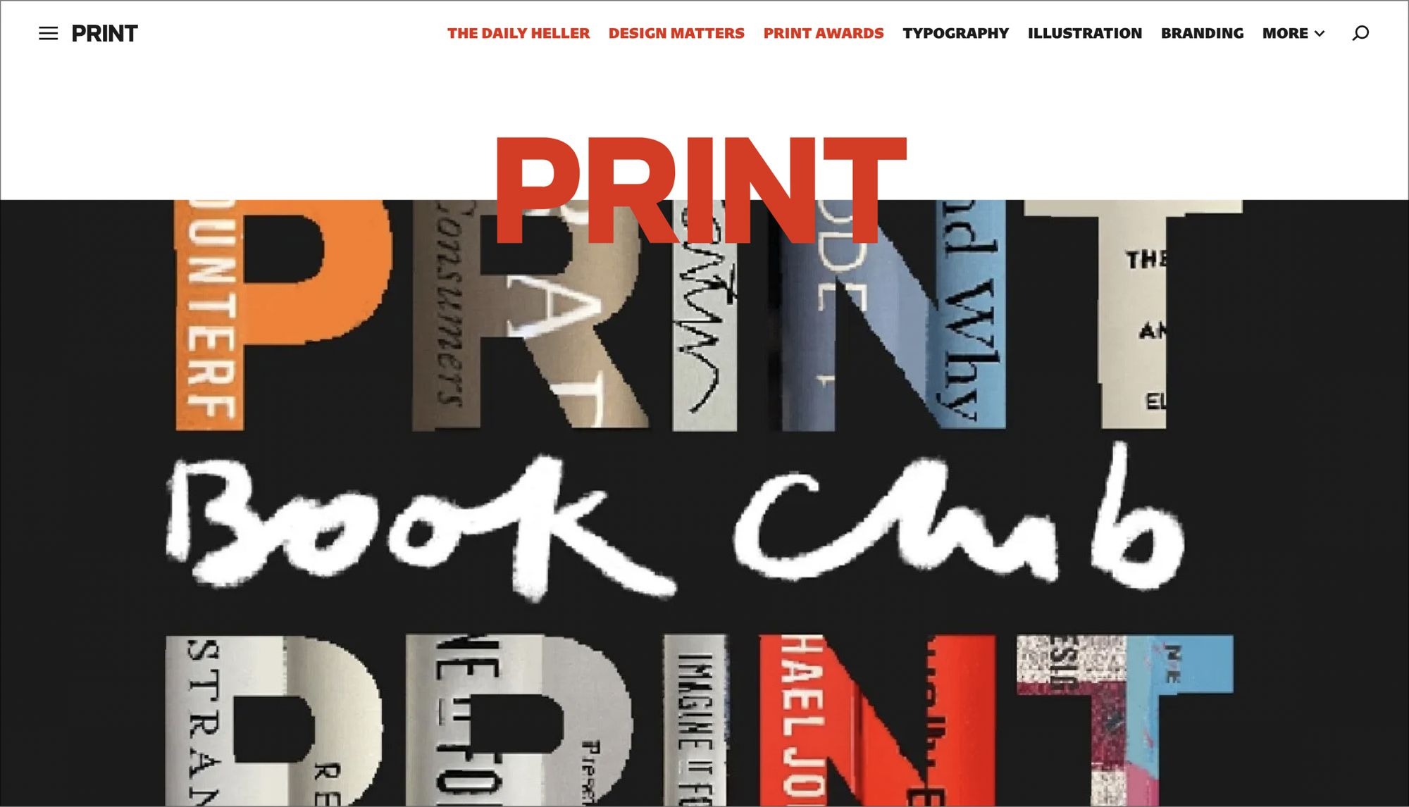Readymag blog Printmag cover page