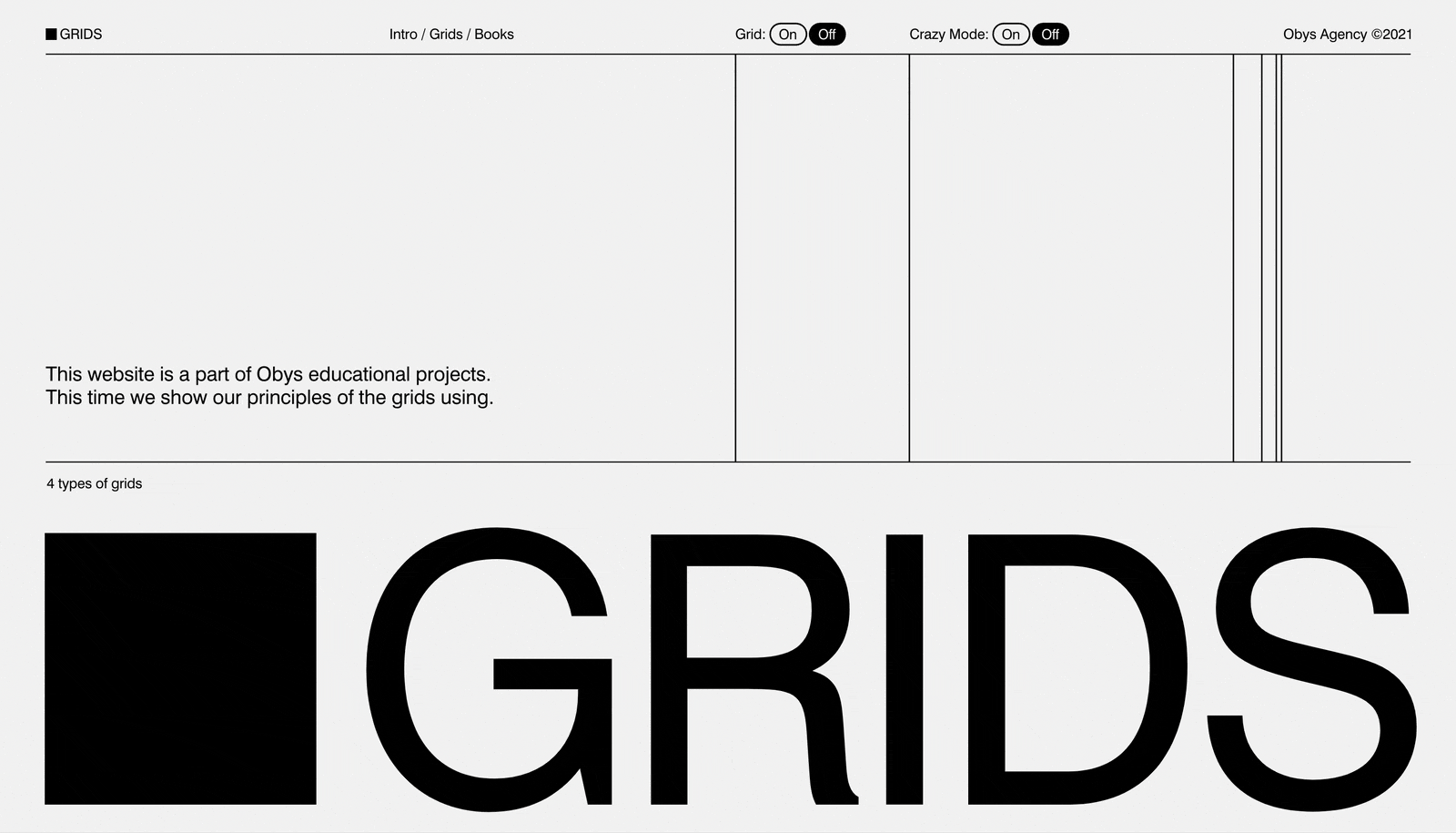 readymag blog_grids project by obys agency