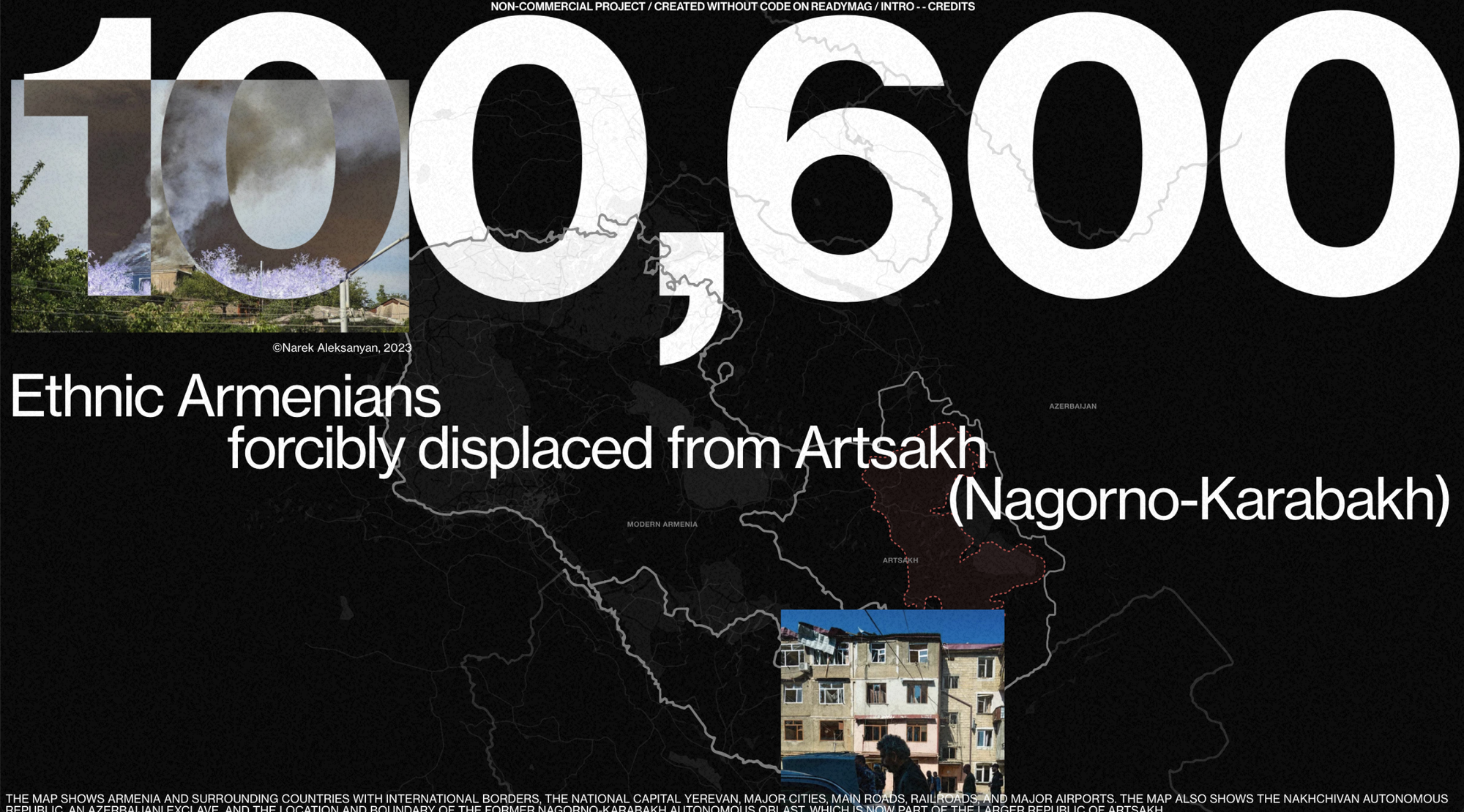 The longread about the Artsakh humanitarian crisis_Readymag blog