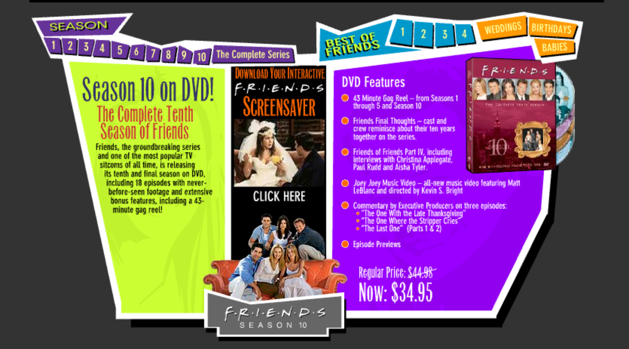 readymag blog_Friends TV series webpage from 2004