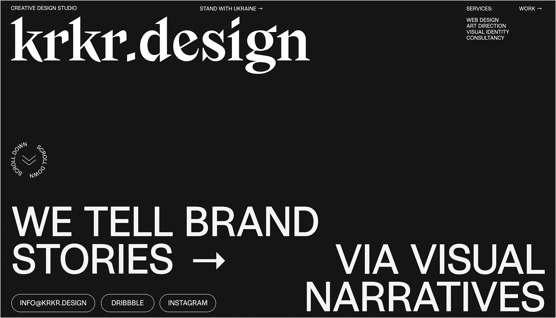 6 stunningly fresh design studio websites for your inspiration