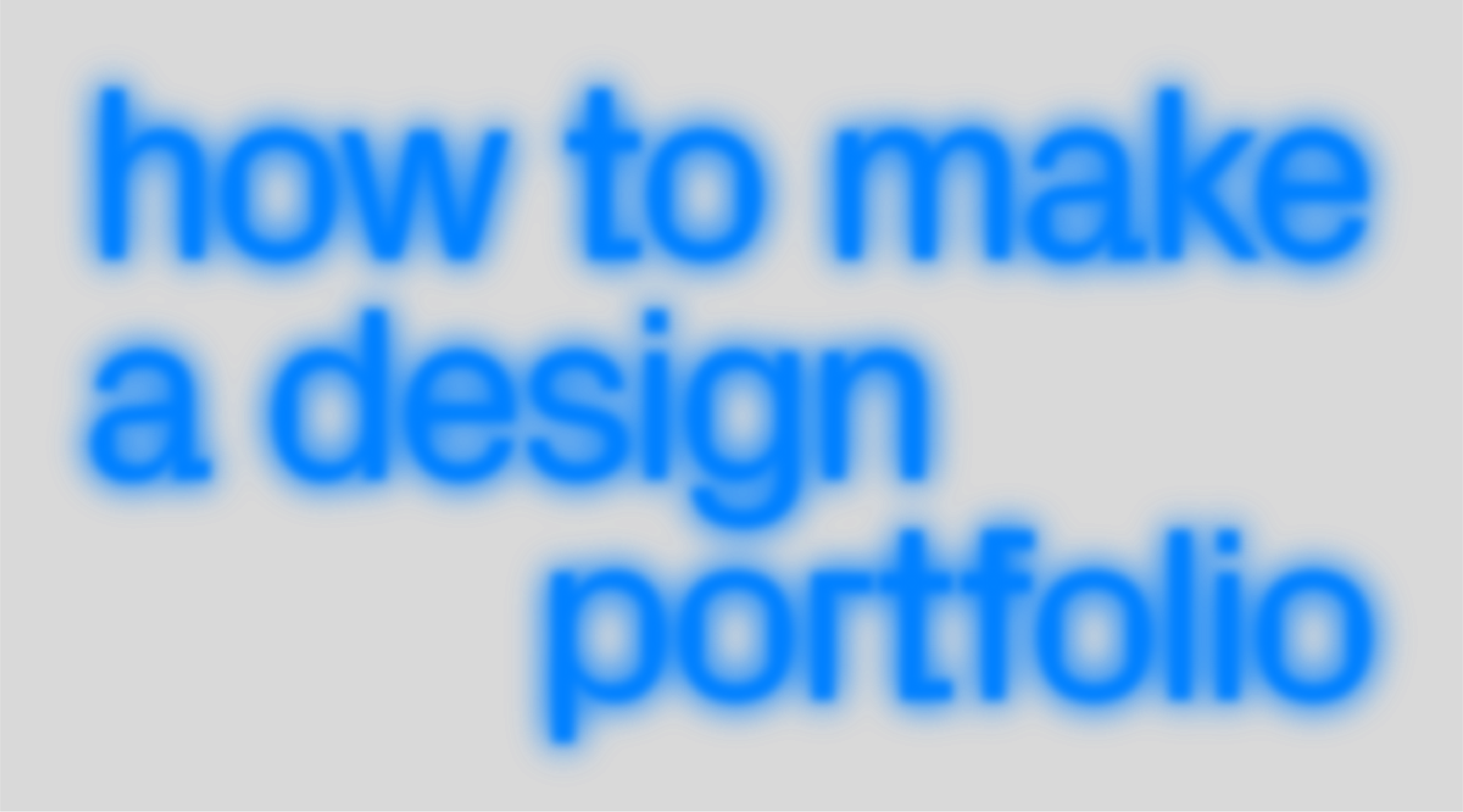 readymag blog_How to make a design portfolio that stands out