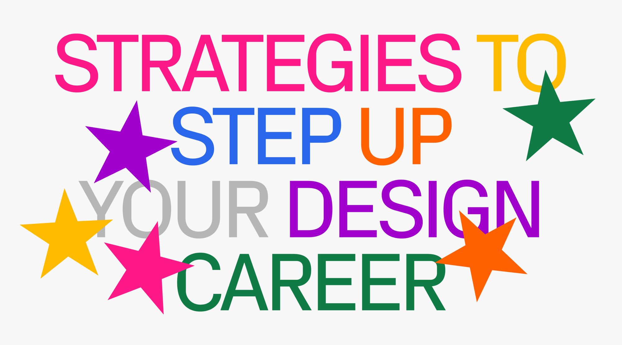 Readymag blog: strategies to step up your design career