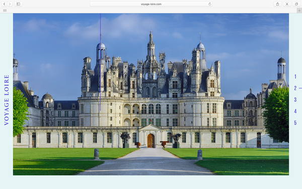 readymag blog_Voyage Loire: fashion journey website made with Readymag