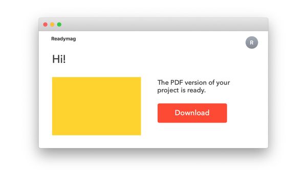 How to export Readymag projects as PDFs_readymag blog